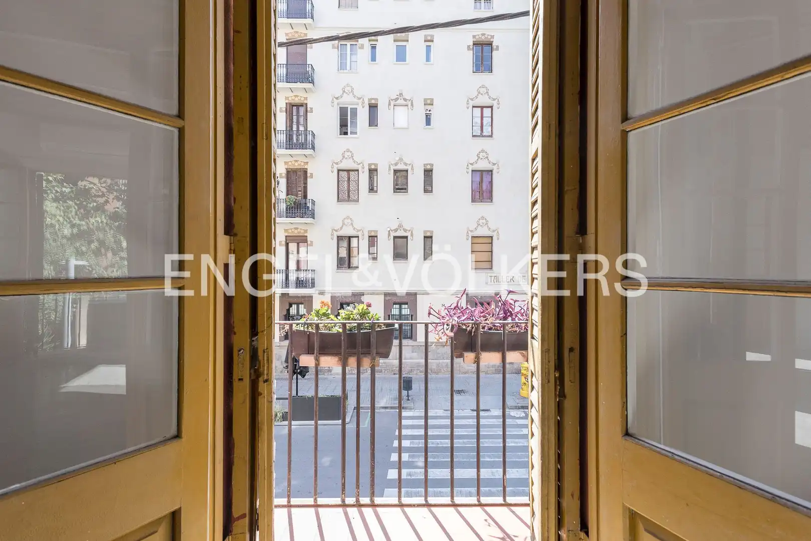 Balcony of Flat for sale in Barcelona  with Air Conditioner, Heating and Balcony