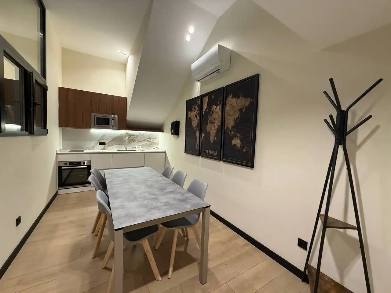 Dining room of Houses for rent in Madrid  with Air Conditioner, Heating and Furnished