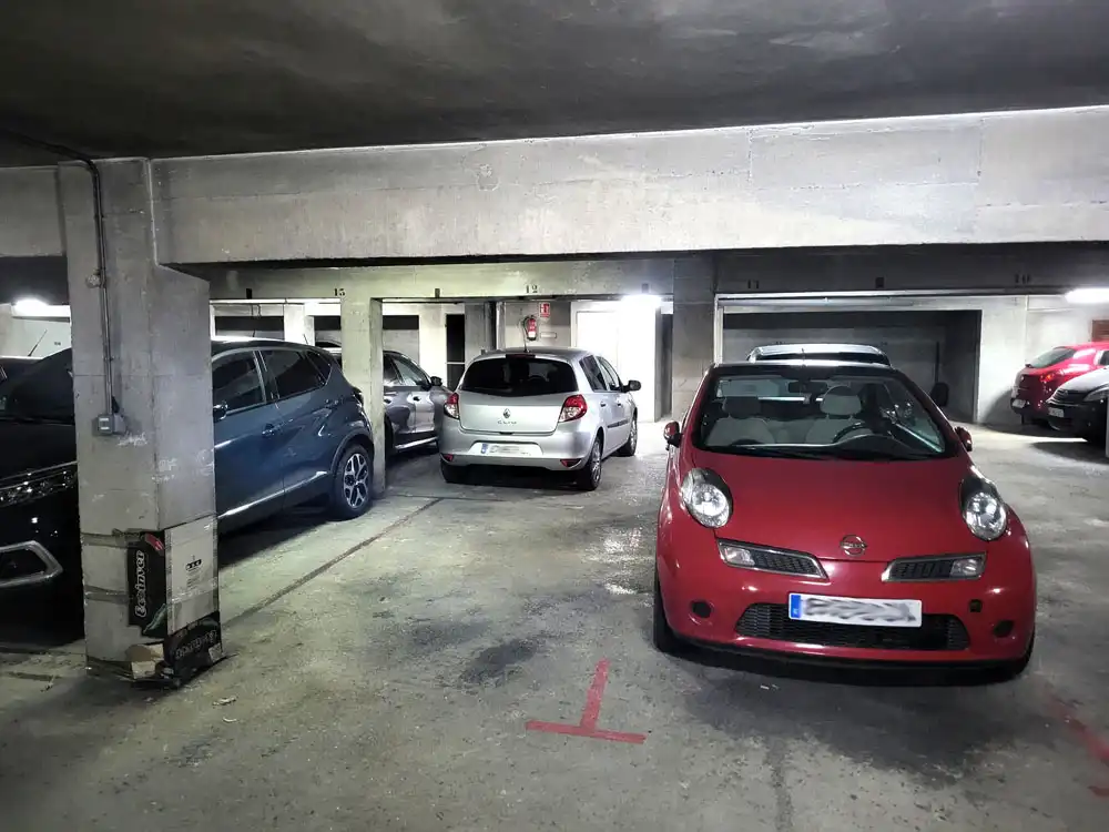 Parking of Flat for rent in Vigo   with Heating, Storage room and Furnished