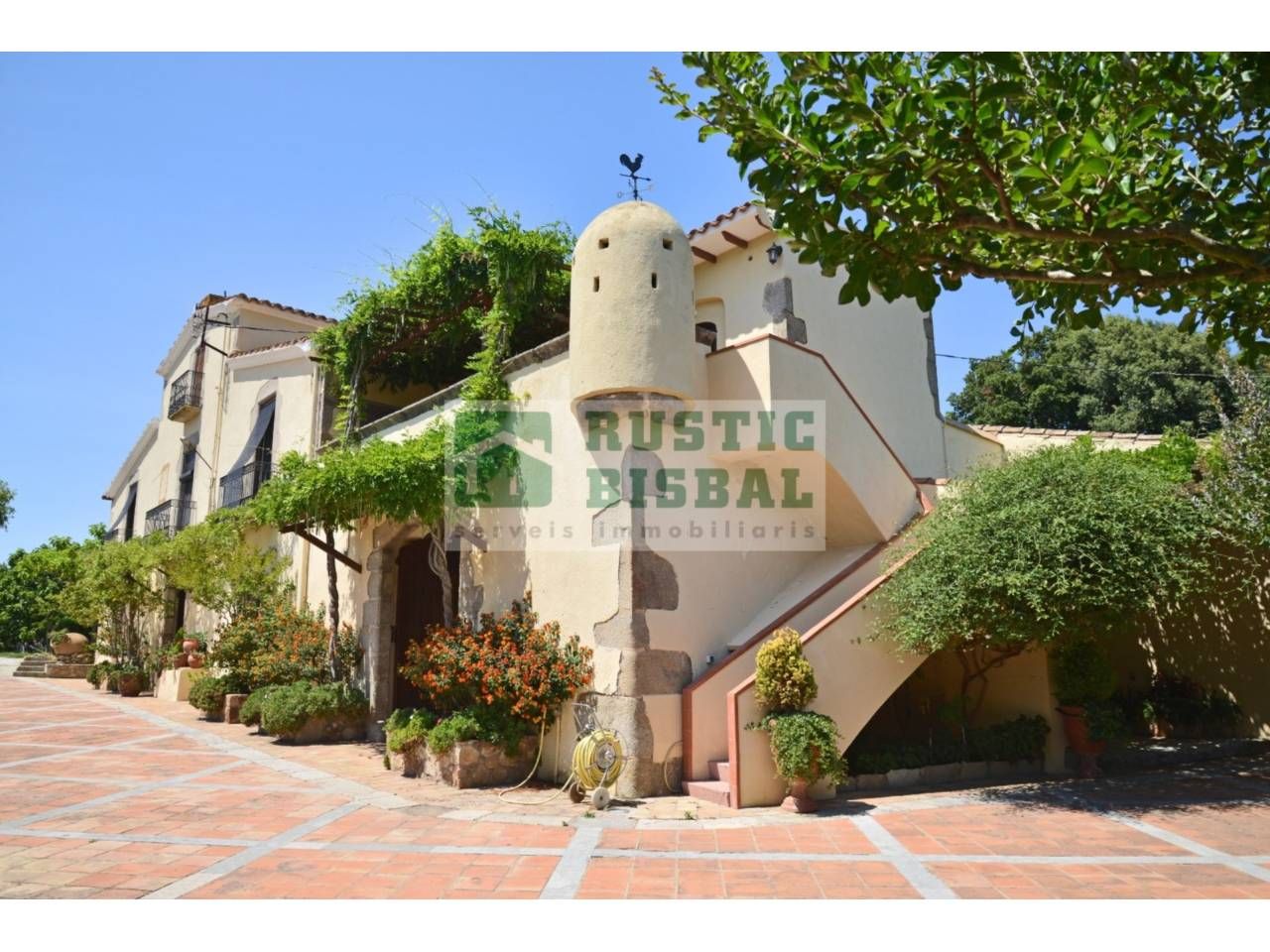 Exterior view of Country house for sale in Santa Cristina d'Aro  with Heating, Private garden and Terrace