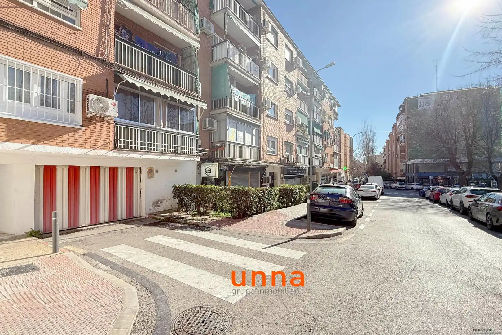 Vista exterior de Garaje en venta en Móstoles
