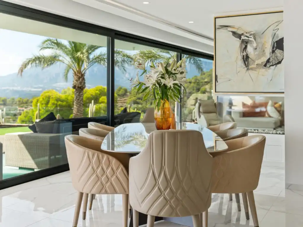 Comedor de Casa o chalet en venta en Altea con Aire acondicionado, Calefacción y Jardín privado