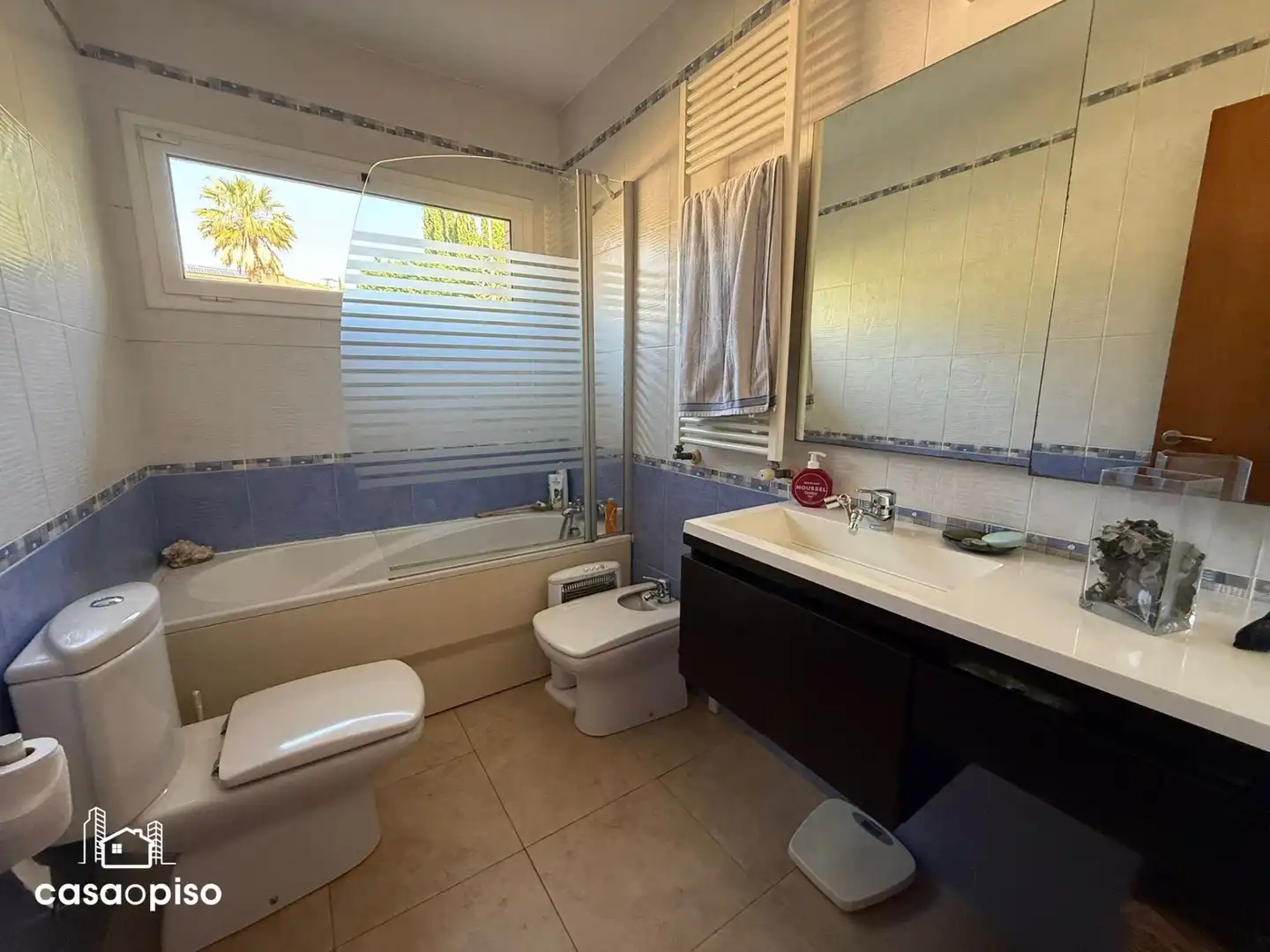 Baño de Casa o chalet en venta en Sabadell con Aire acondicionado, Calefacción y Jardín privado