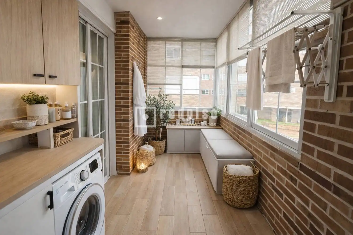 Terrasse von Wohnung zum Verkauf in Coslada mit Heizung, Privatgarten und Terrasse