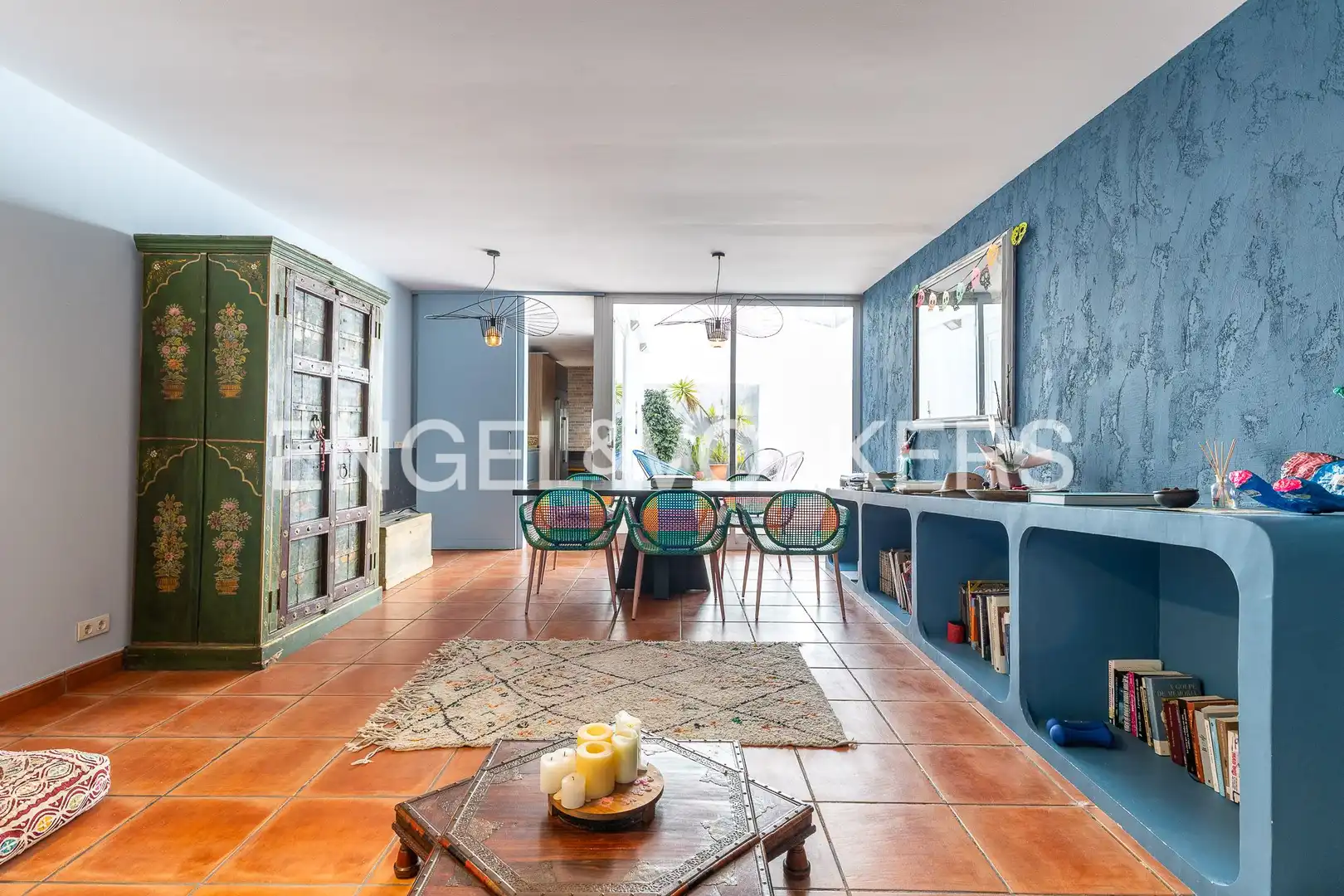 Comedor de Casa o chalet en venta en Badalona con Aire acondicionado, Calefacción y Jardín privado