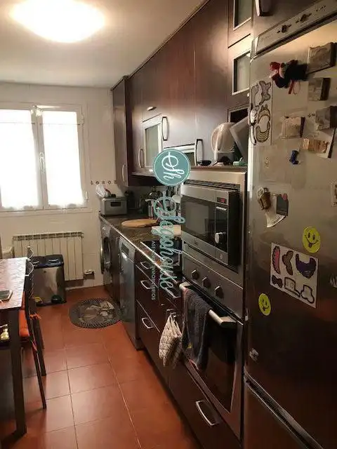 Kitchen of Flat for sale in Santa María la Real de Nieva  with Parquet flooring, Terrace and Storage room