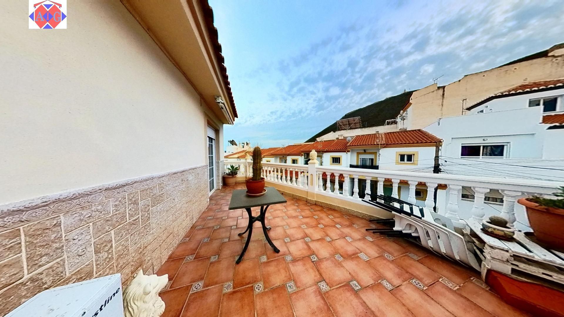 Terrace of Single-family semi-detached for sale in Gualchos  with Terrace, Storage room and Balcony