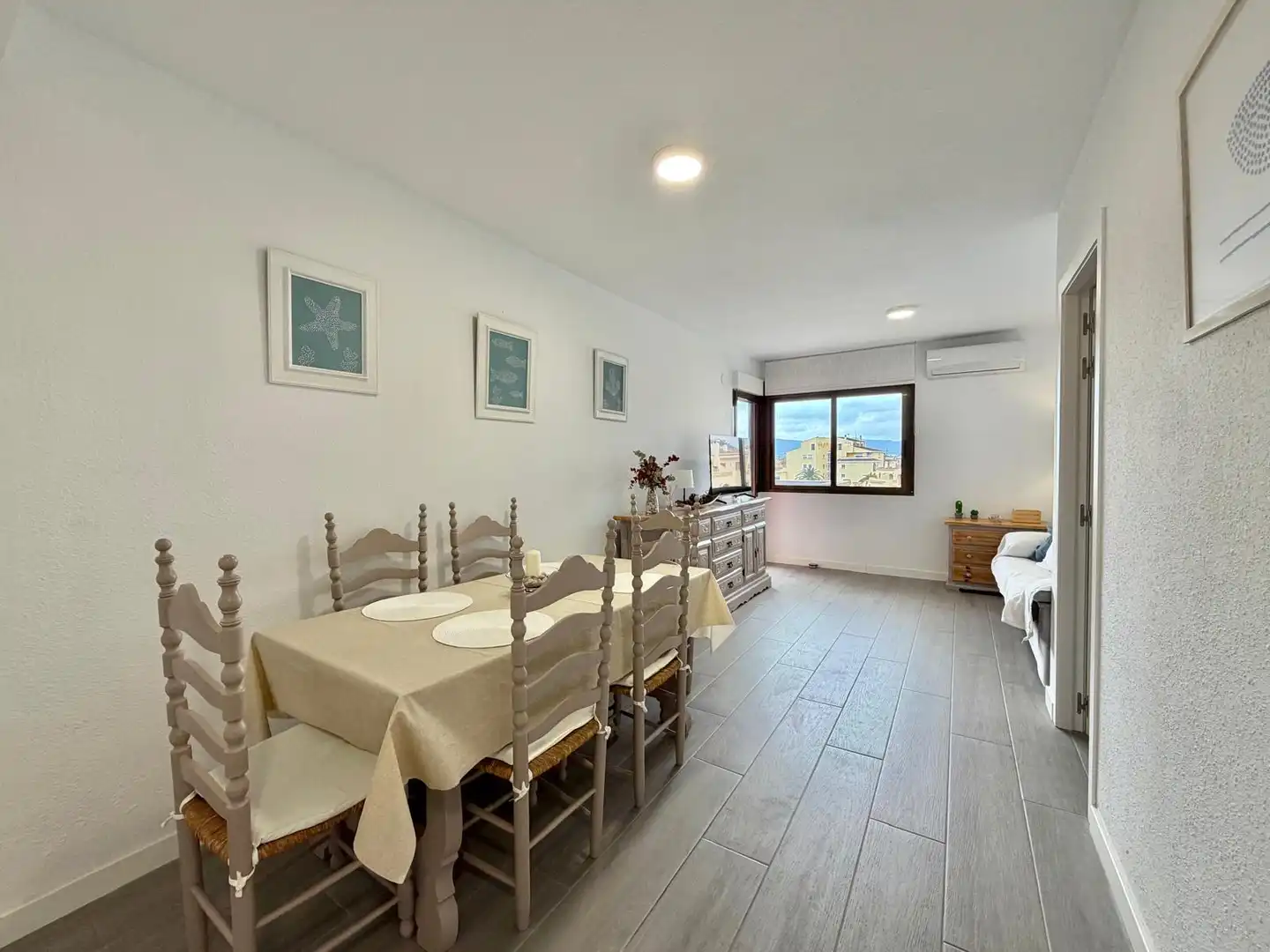 Comedor de Apartamento de alquiler en Jávea / Xàbia con Terraza, Amueblado y Internet