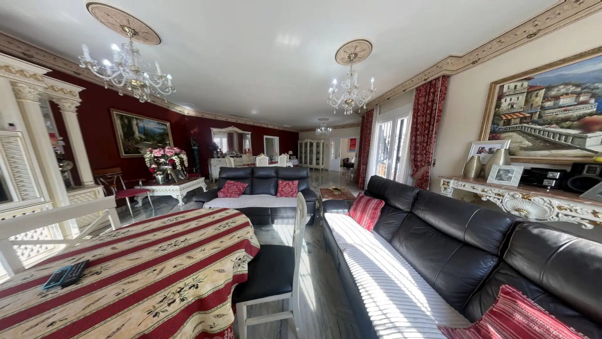 Living room of Houses for sale in San Vicente del Raspeig / Sant Vicent del Raspeig  with Air Conditioner, Heating and Private garden