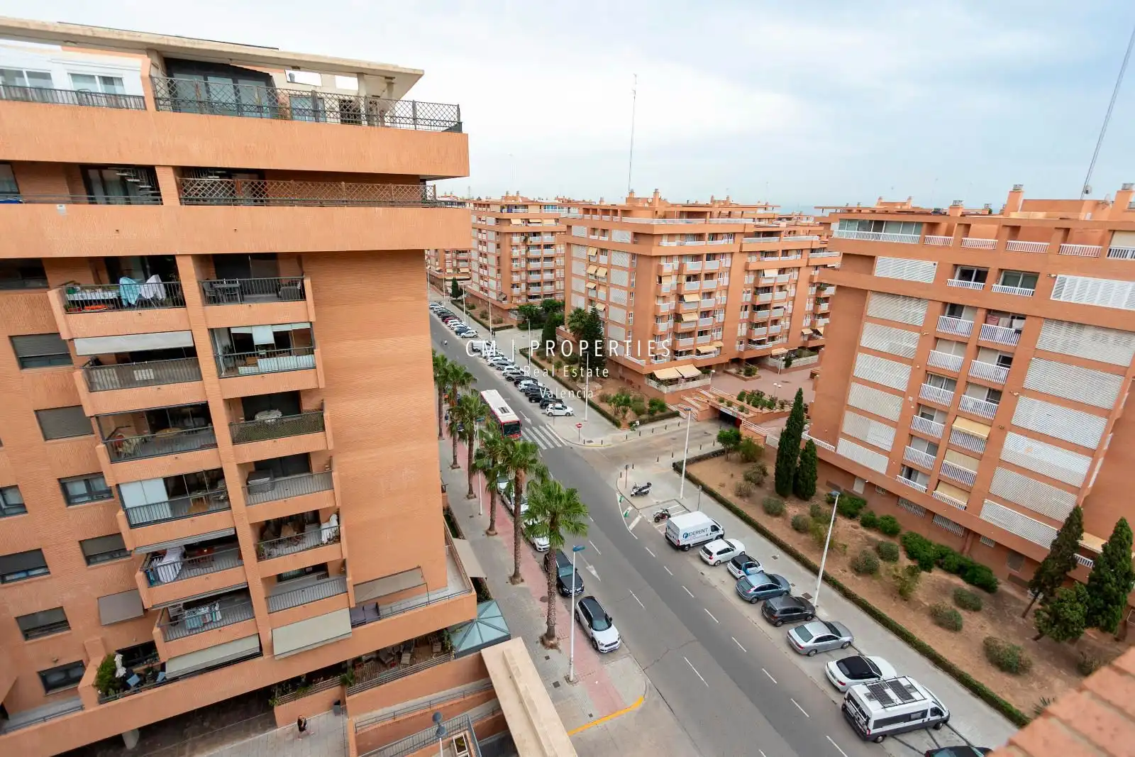Vista exterior de Ático de alquiler en Alboraya con Aire acondicionado, Calefacción y Parquet