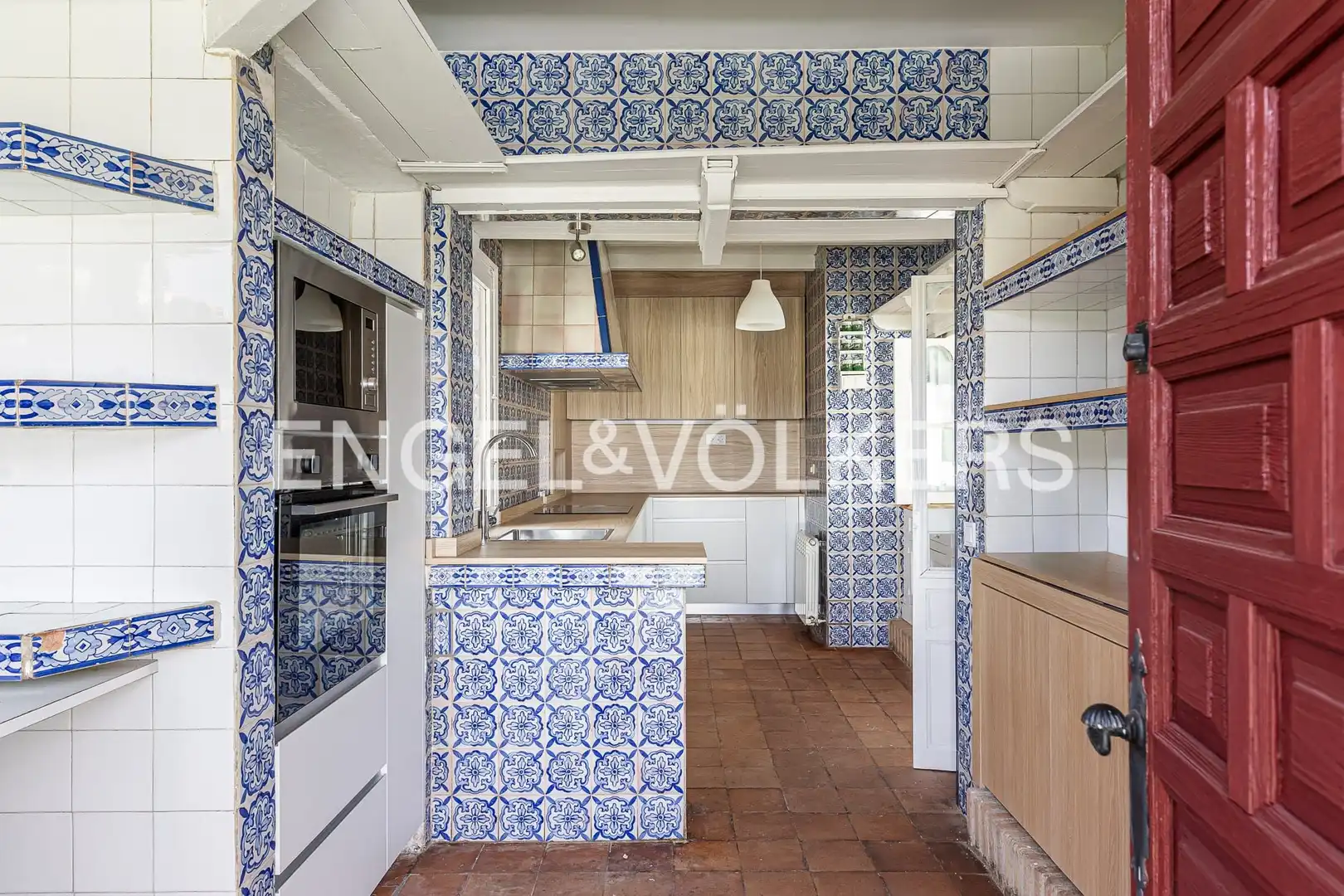 Cocina de Casa o chalet de alquiler en Las Rozas de Madrid con Calefacción, Jardín privado y Terraza