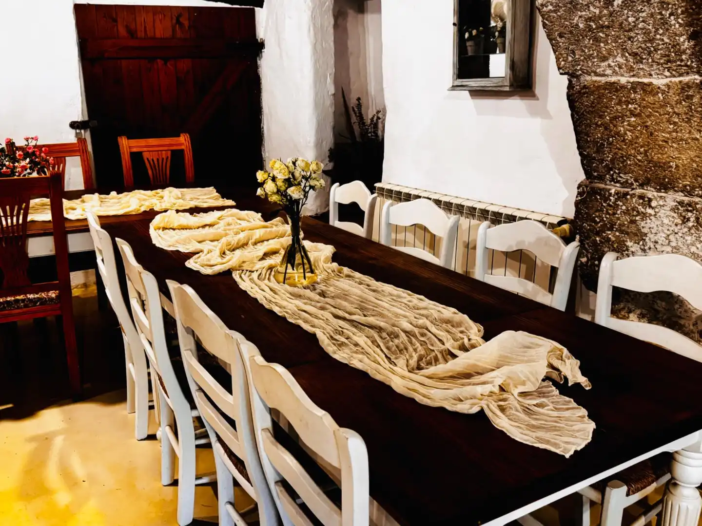 Comedor de Finca rústica en venta en Sant Sadurní d'Anoia con Aire acondicionado, Calefacción y Jardín privado