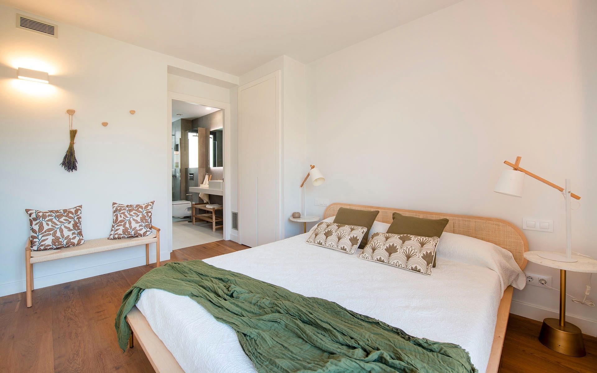 Bedroom of Attic to rent in  Barcelona Capital  with Air Conditioner, Heating and Terrace