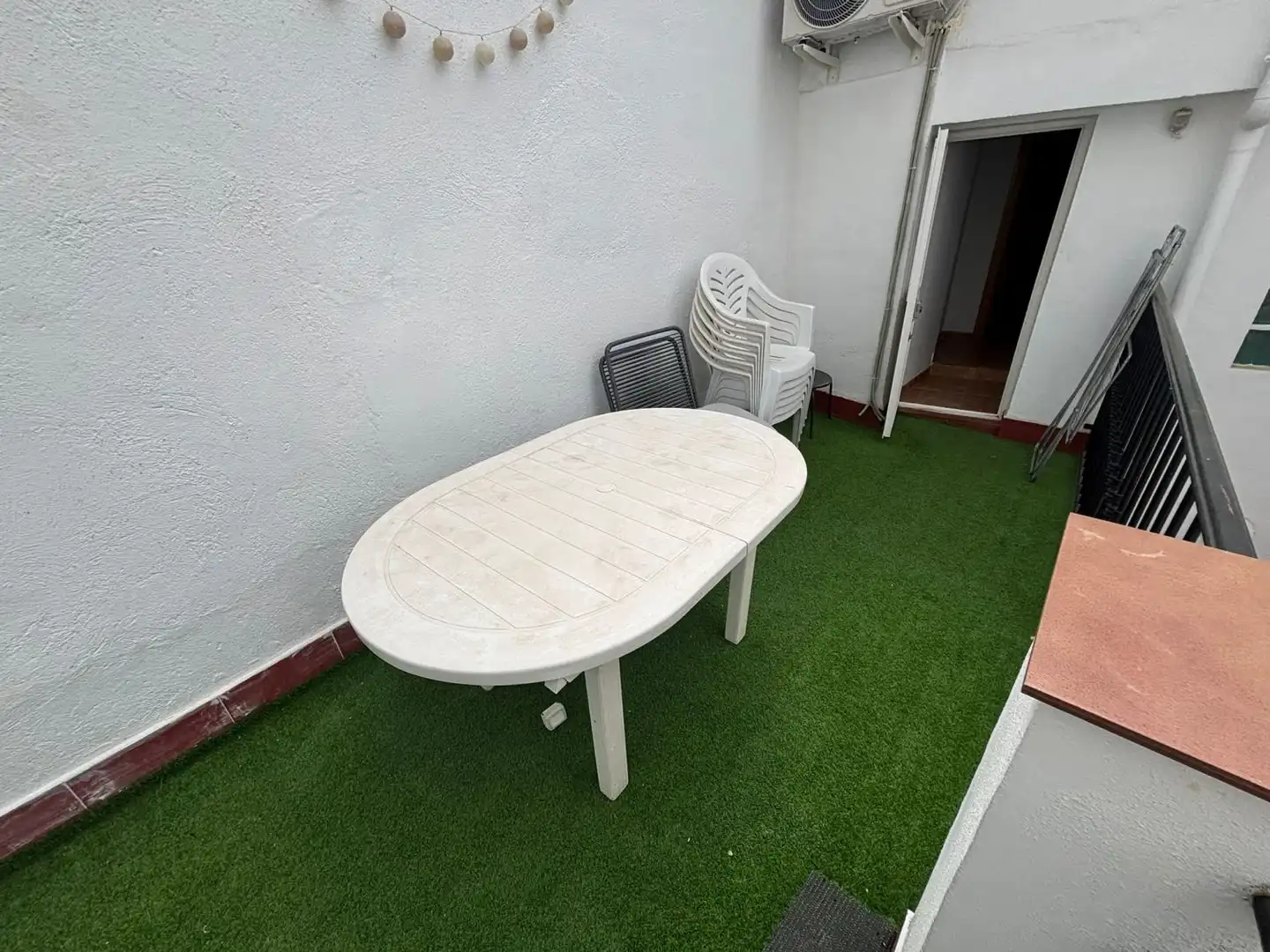 Terrace of Flat for rent in Jaén  with Air Conditioner, Heating and Terrace