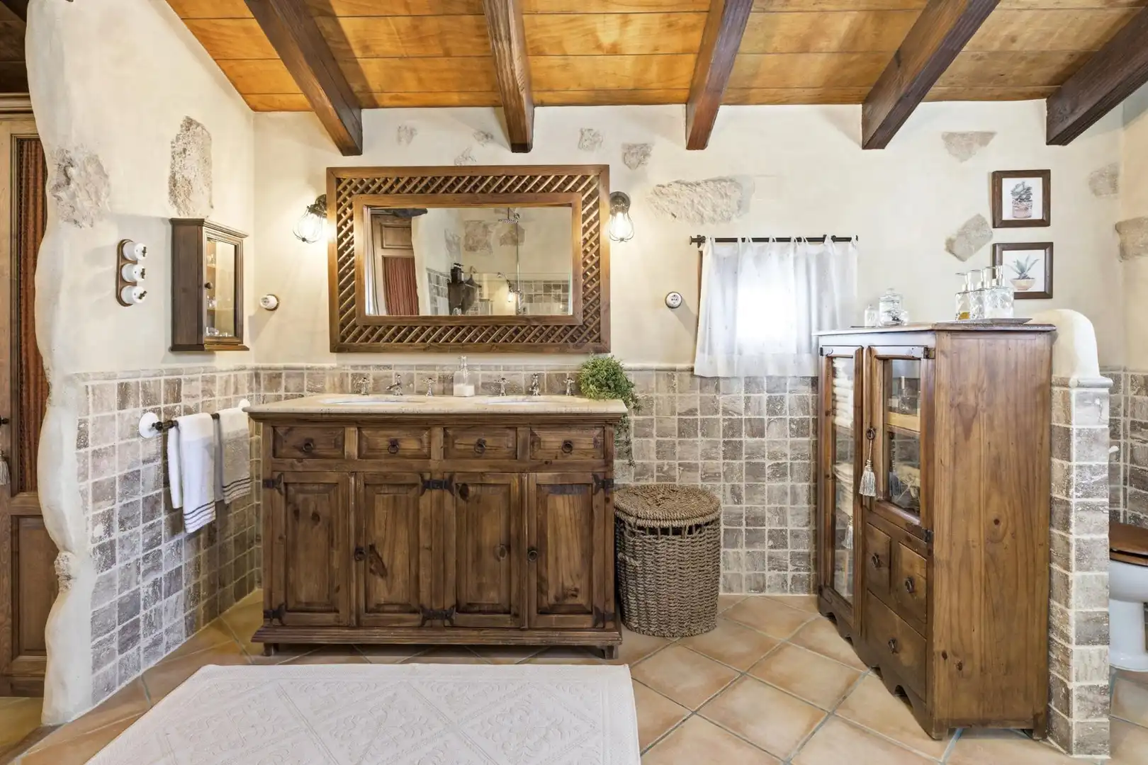 Baño de Casa o chalet en venta en Jávea / Xàbia con Calefacción, Jardín privado y Terraza