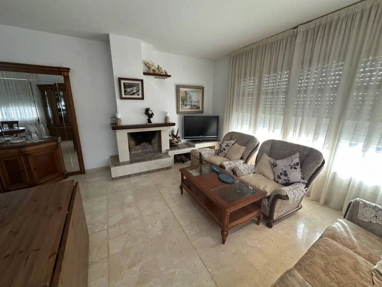 Living room of Houses for sale in Sentmenat  with Air Conditioner, Heating and Private garden