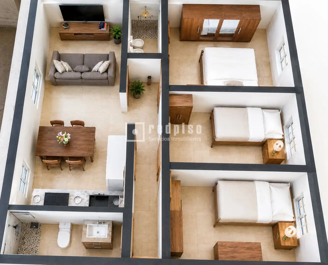 Habitación de Piso en venta en Getafe con Calefacción y Alarma