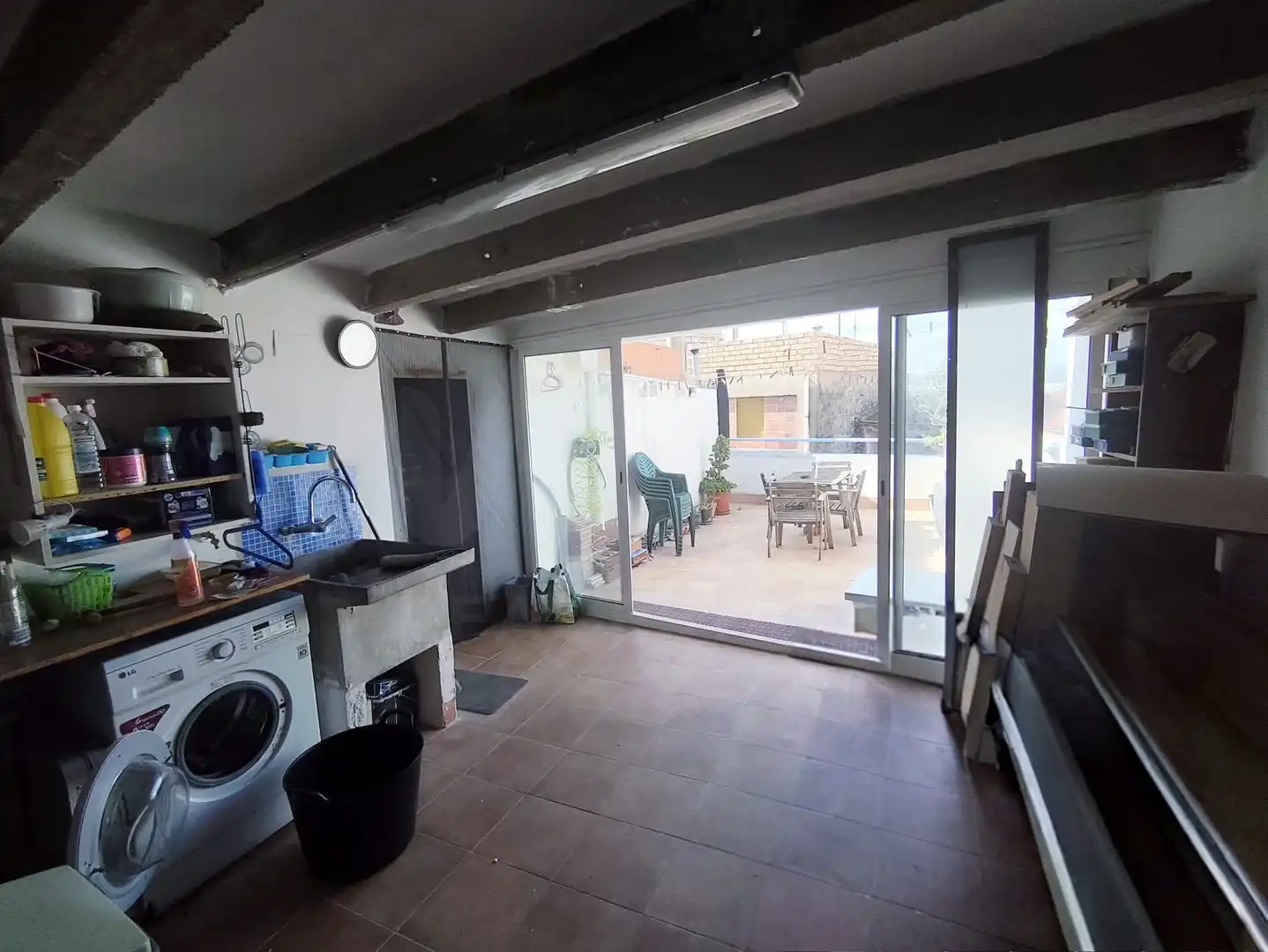 Cocina de Casa adosada en venta en Alcanar con Calefacción y Terraza