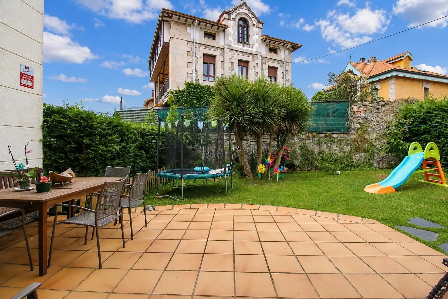 Terrassa de Casa adosada en venda en Piélagos amb Calefacció, Jardí privat i Parquet