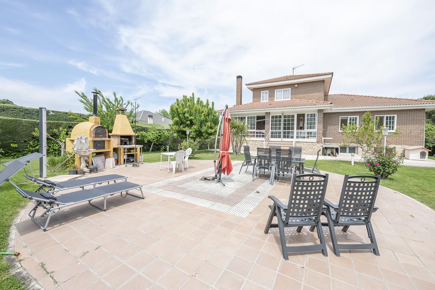 Terrace of House or chalet for sale in Alcorcón  with Air Conditioner, Heating and Private garden