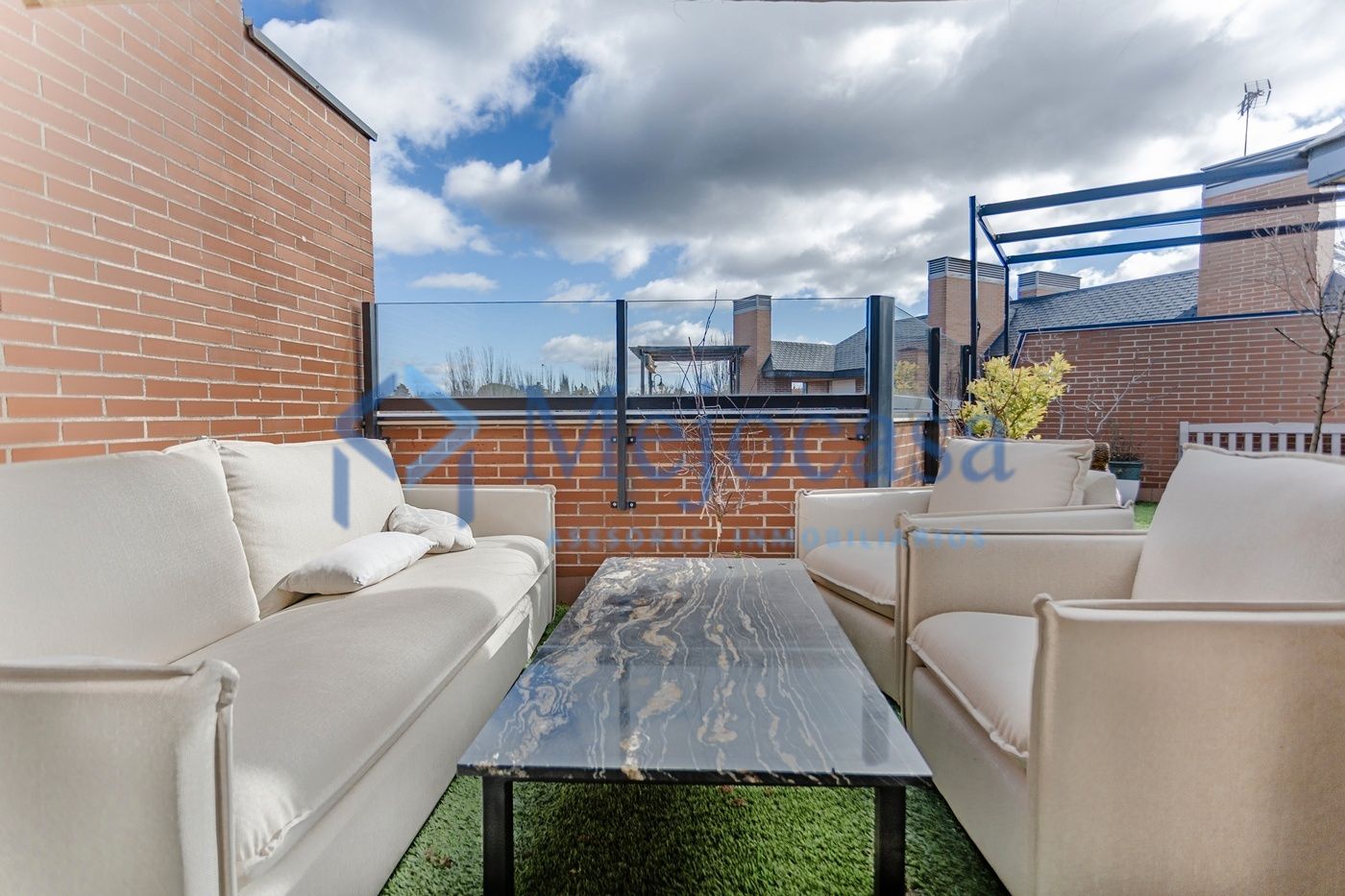 Terrassa de Àtic en venda en Majadahonda amb Aire condicionat, Calefacció i Jardí privat