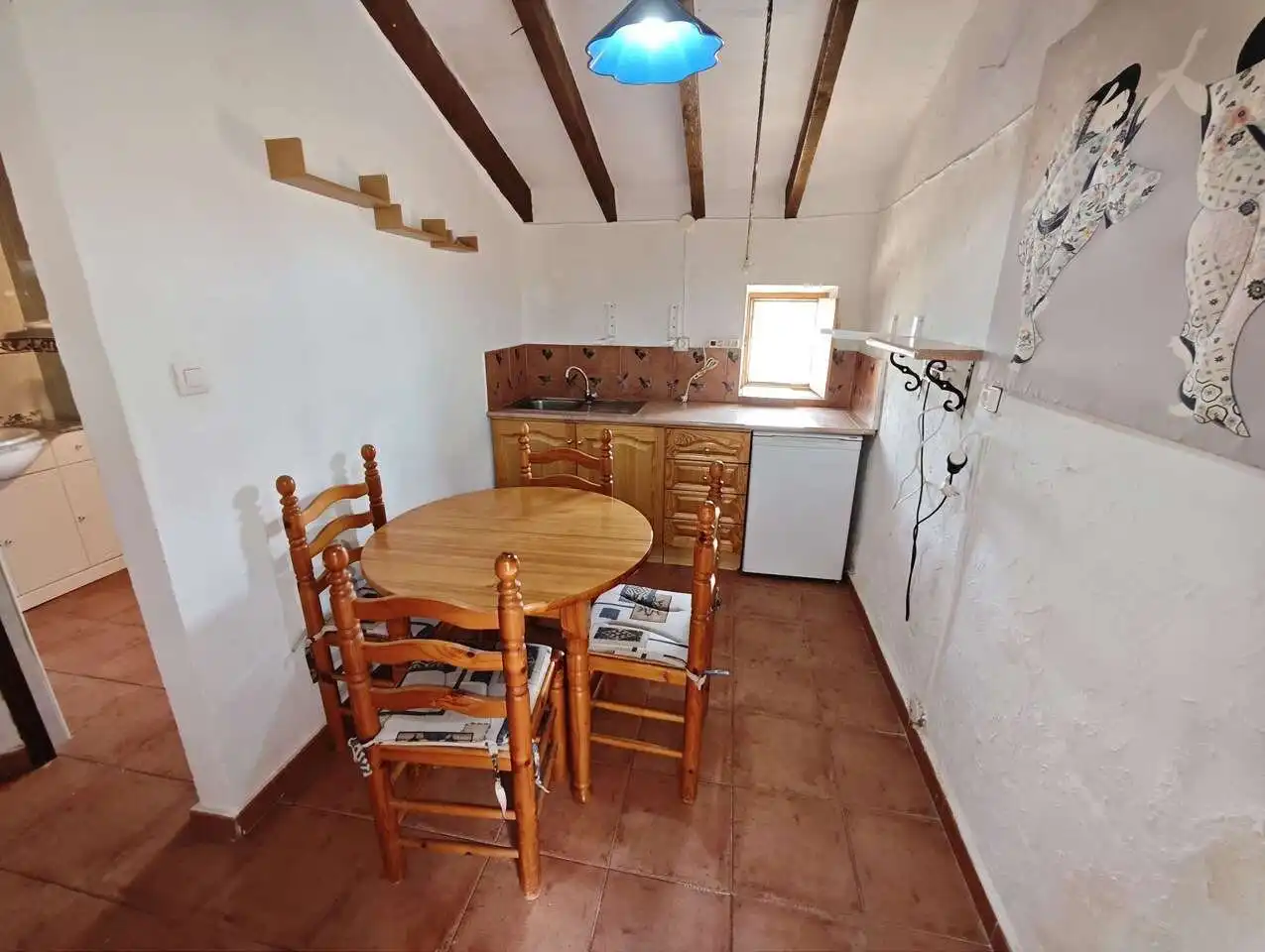 Cocina de Finca rústica en venta en Yecla con Terraza y Amueblado