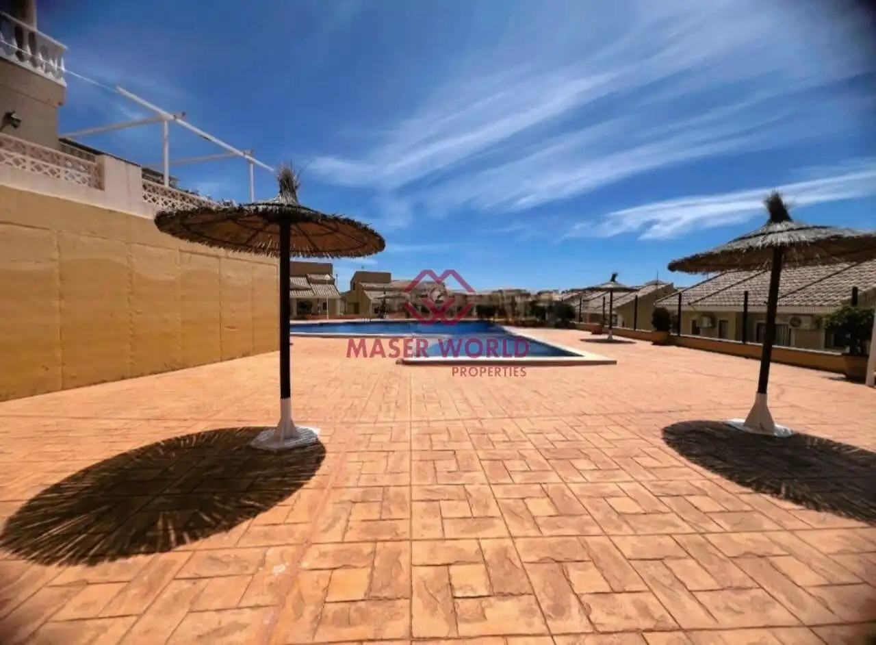 Exterior view of Duplexes for sale in Mazarrón  with Air Conditioner, Private garden and Terrace