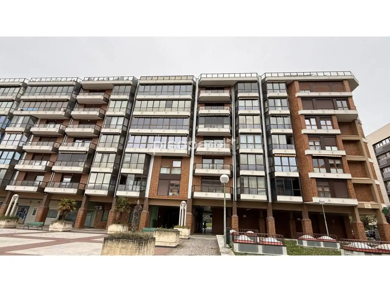 Exterior view of Flat for sale in  Pamplona / Iruña  with Heating, Terrace and Storage room
