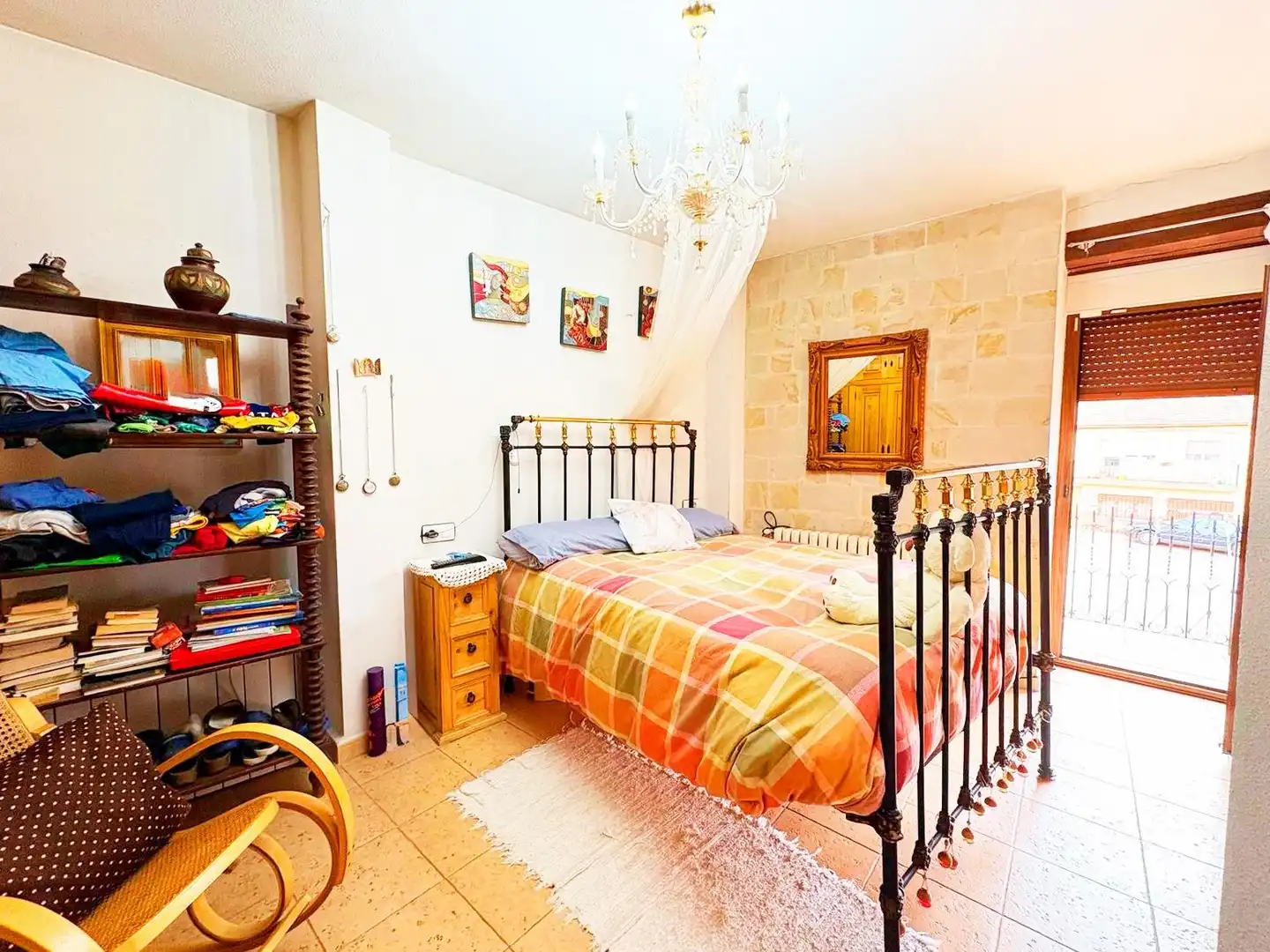 Habitación de Casa o chalet en venta en Navarredonda de la Rinconada con Terraza, Trastero y Amueblado