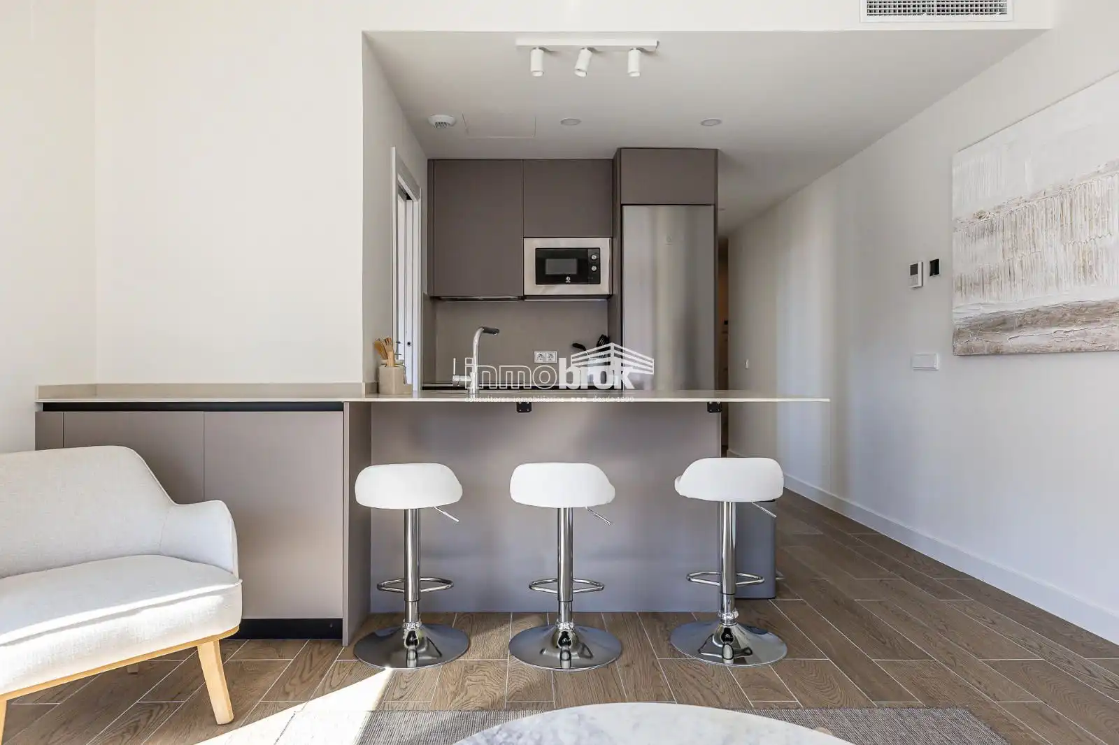 Cocina de Piso de alquiler en Chamberí