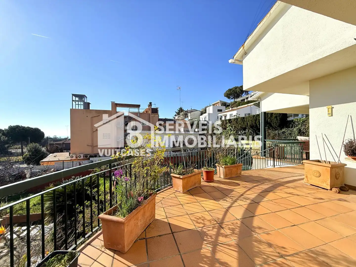 Terraza de Casa o chalet en venta en Sant Vicenç de Montalt con Calefacción, Jardín privado y Piscina