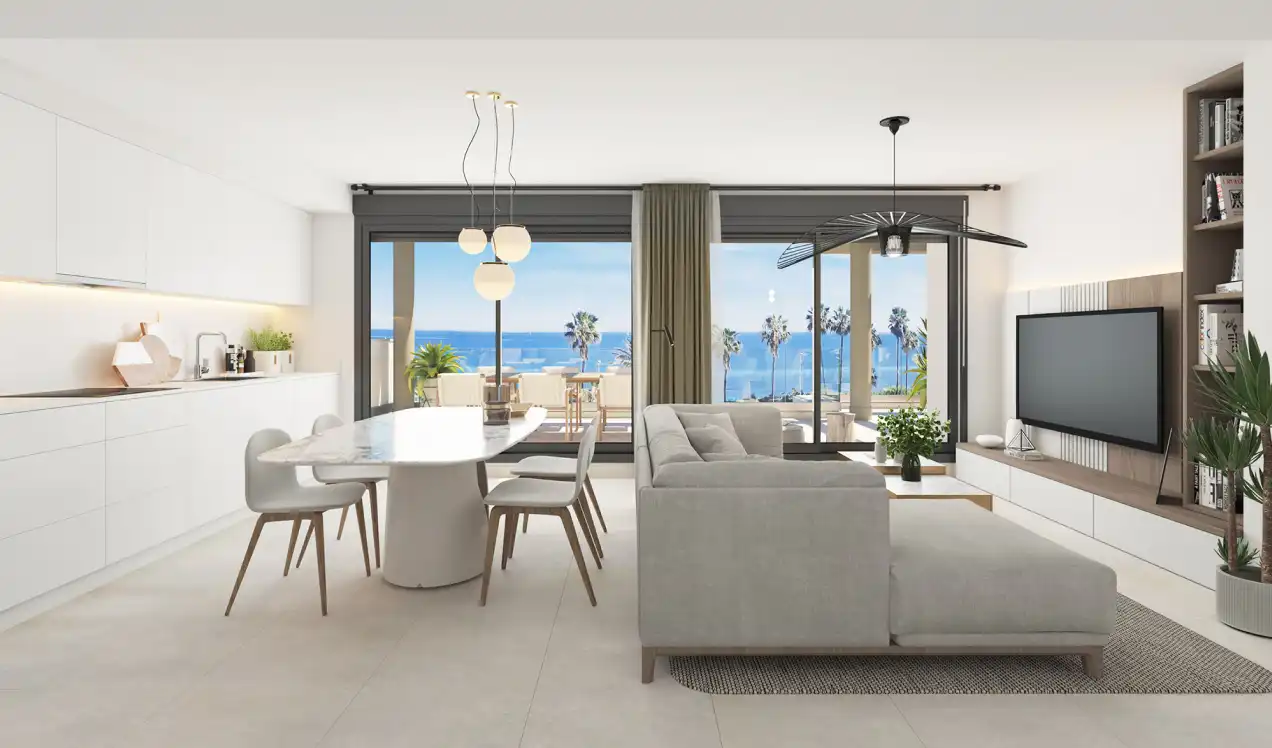 Appartement compact avec piscine à vendre à El Faro de Calaburra - Chaparral, imagen 4