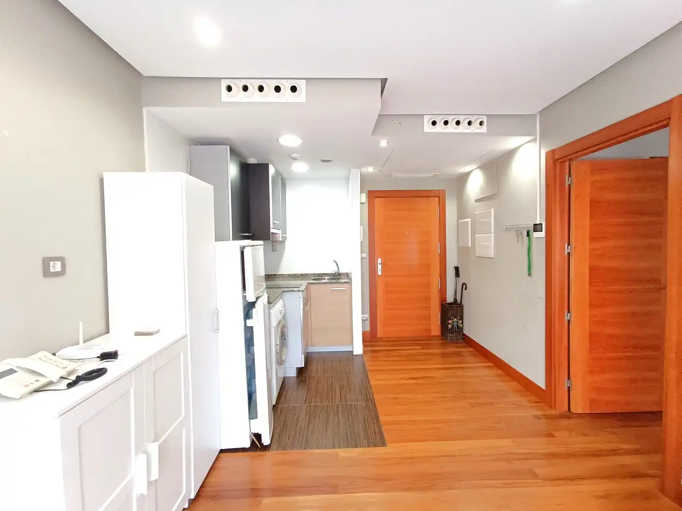 Cuina de Apartament en venda en Sopela amb Aire condicionat, Terrassa i Moblat