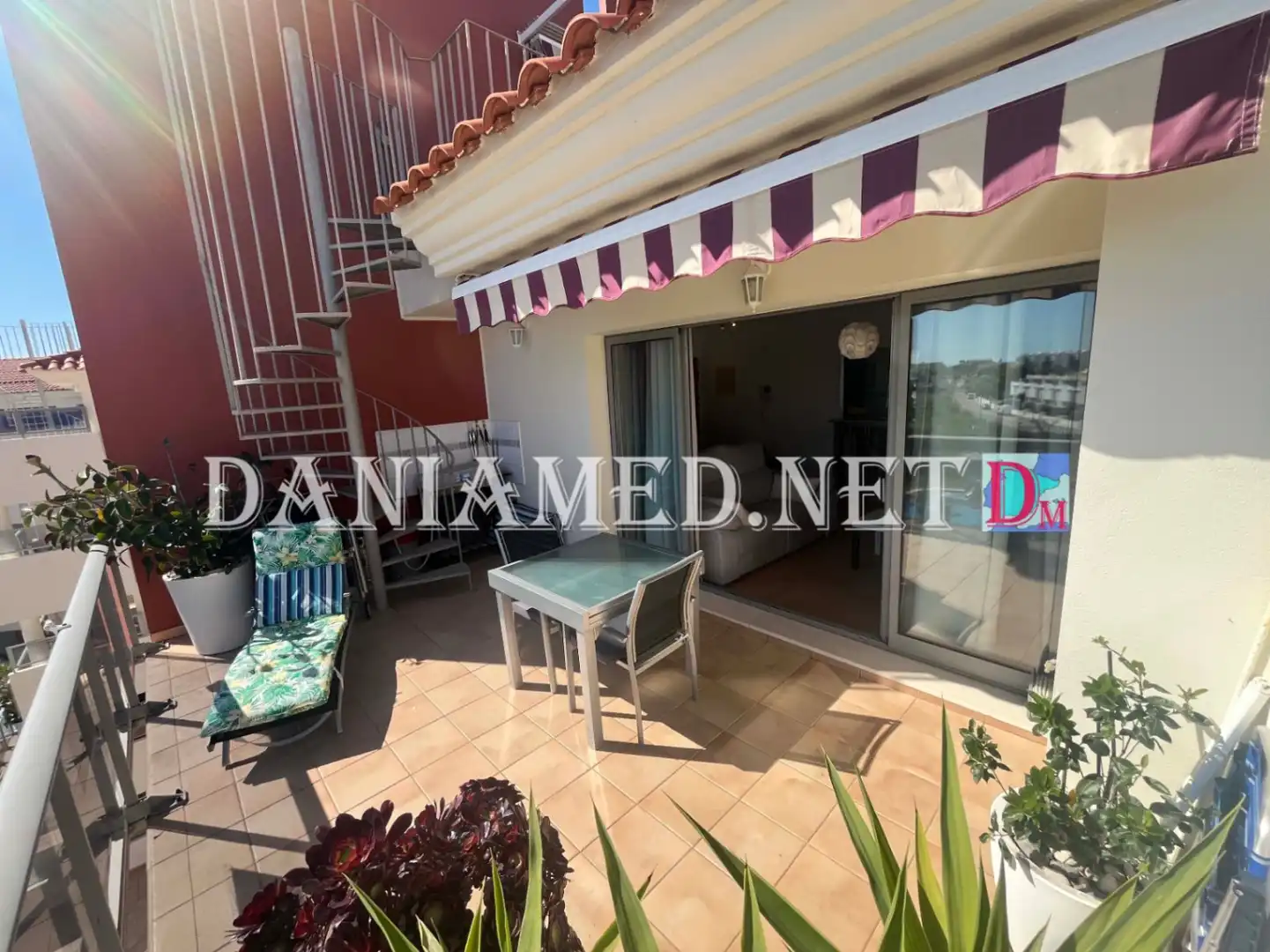 Balcony of Attic for sale in El Verger  with Air Conditioner, Heating and Private garden