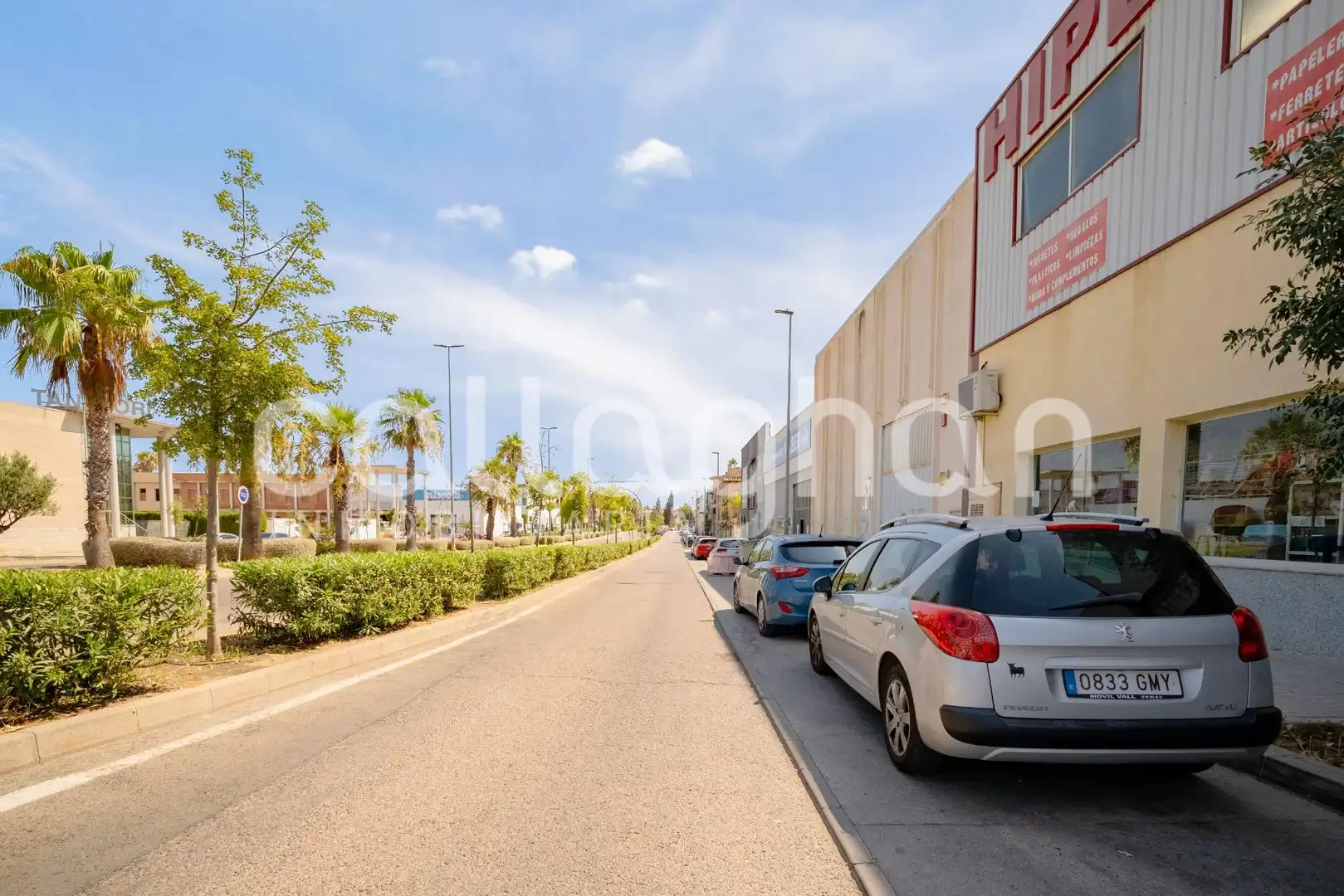 Exterior view of Industrial buildings for sale in Godella