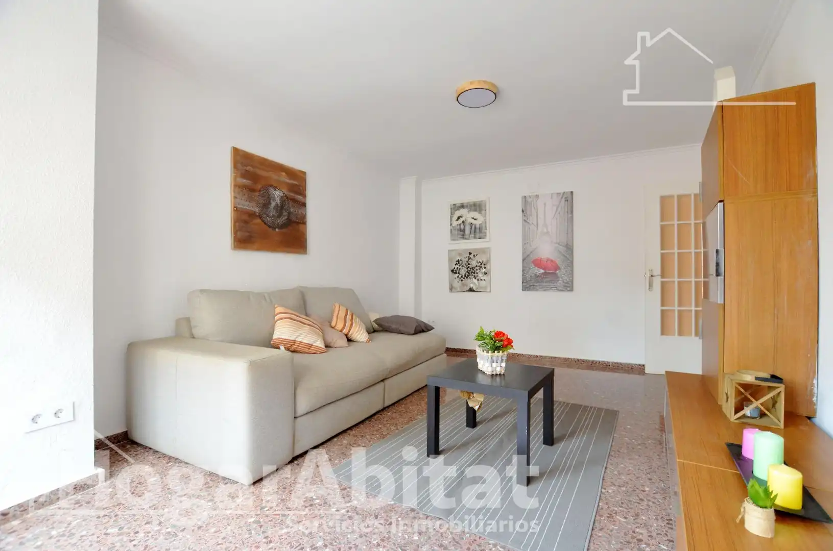 Wohnzimmer von Wohnung zum Verkauf in Tavernes de la Valldigna