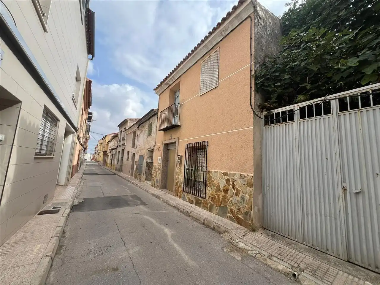 Vista exterior de Casa adosada en venta en Alguazas
