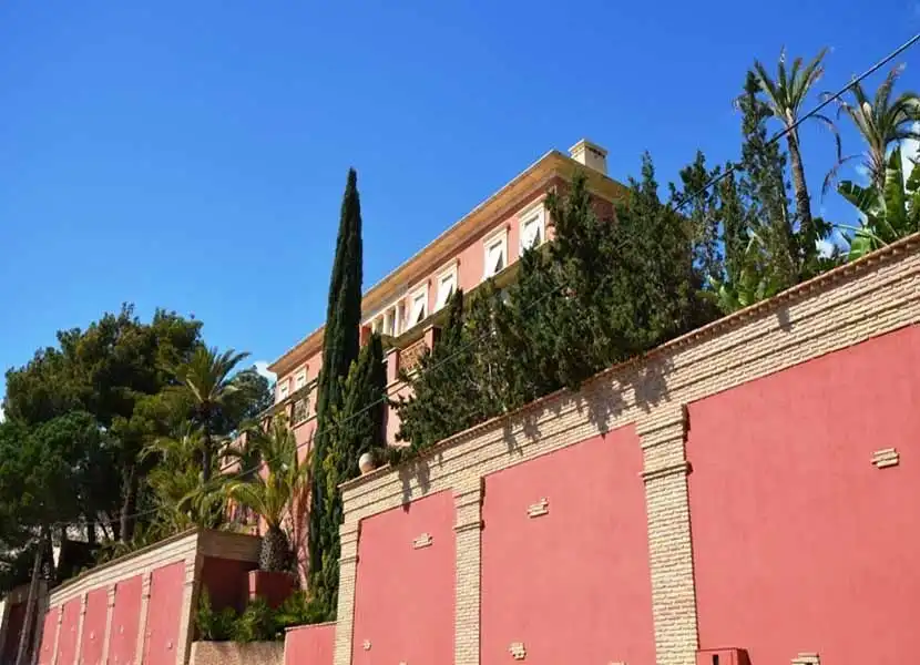 Vista exterior de Casa o chalet en venta en Altea con Aire acondicionado, Jardín privado y Terraza