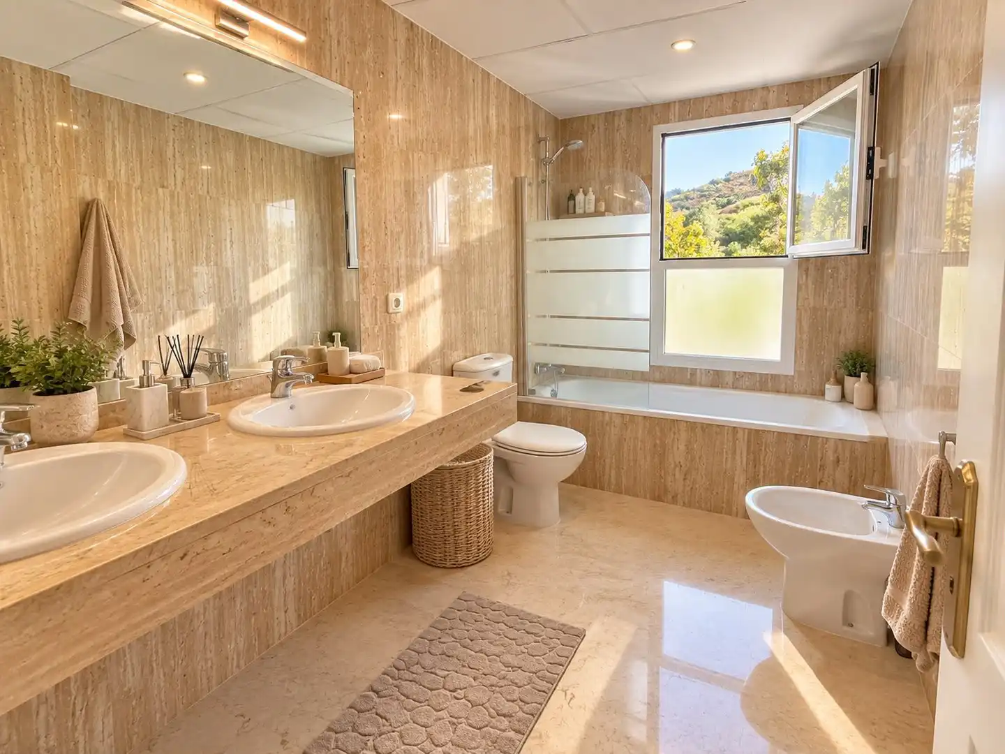 Bathroom of Flat for sale in Elviria - Cabopino