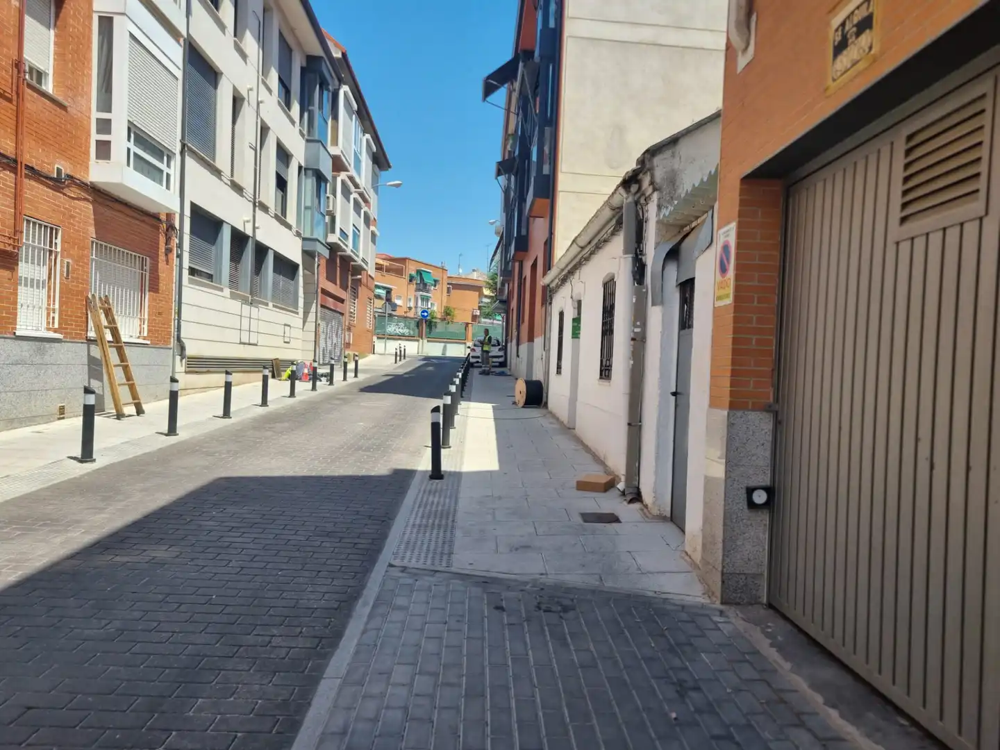 Vista exterior de Pis en venda en Madrid amb Calefacció i Balcó