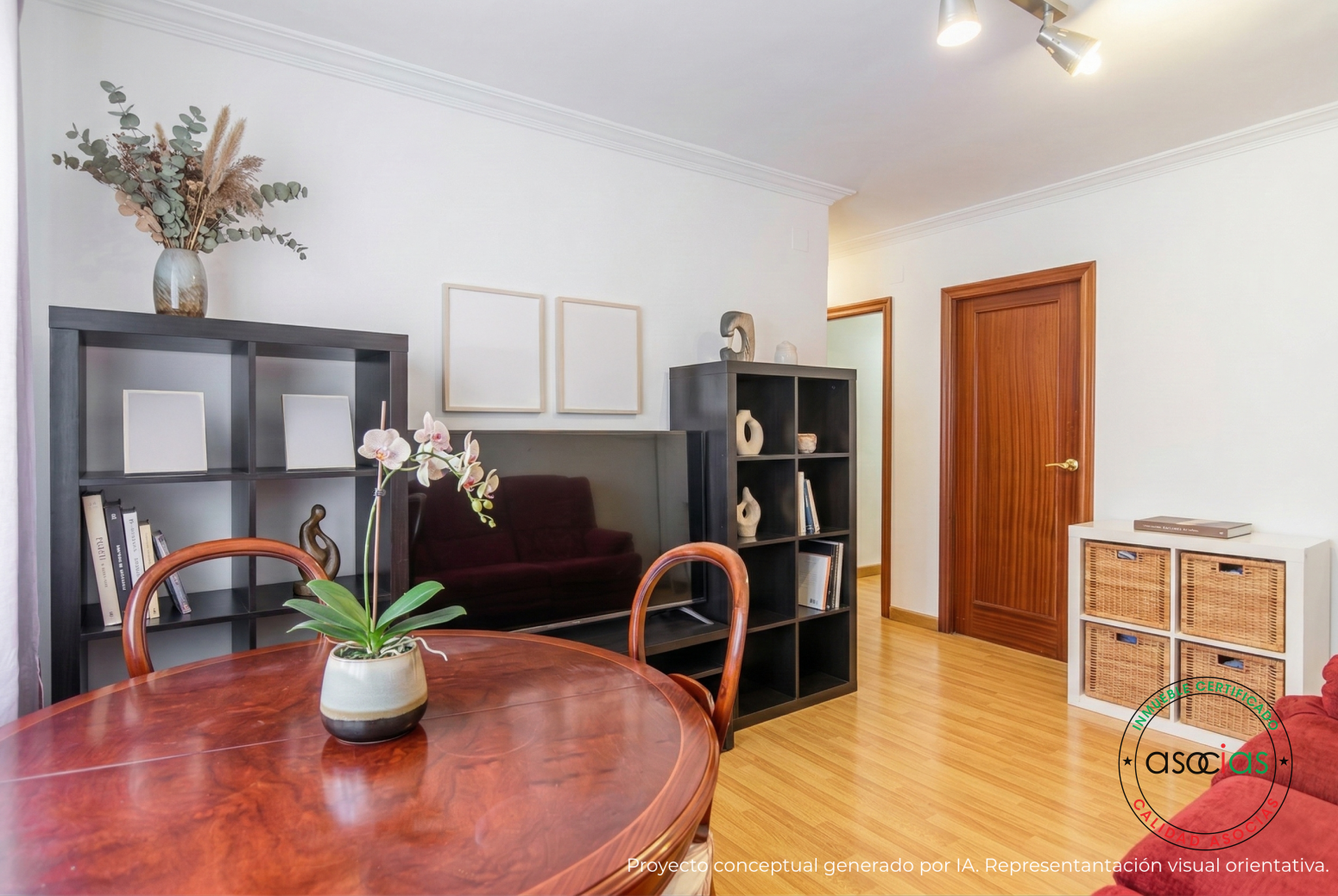 Living room of Flat for sale in Oviedo   with Heating, Storage room and Balcony