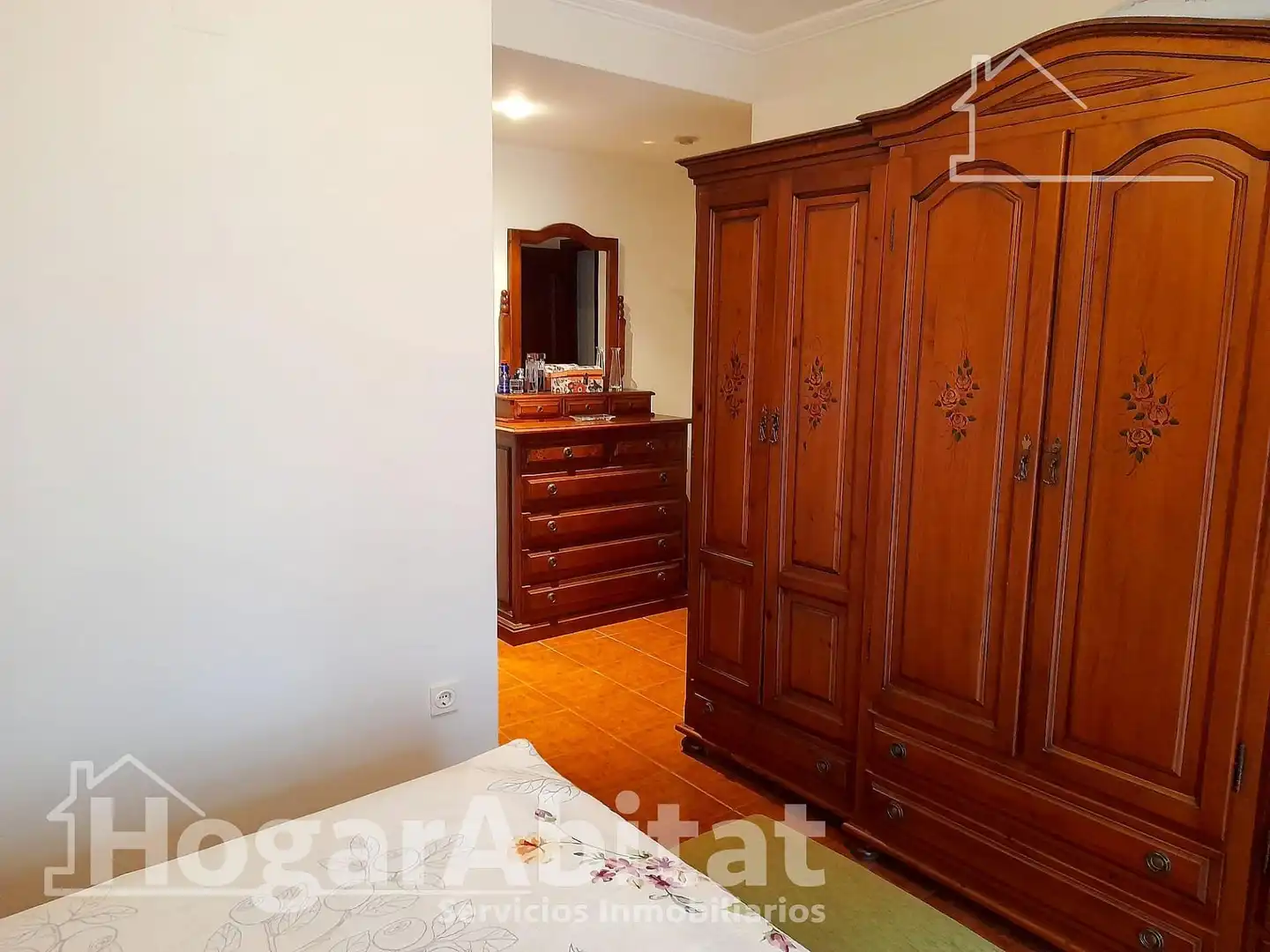 Schlafzimmer von Wohnung zum Verkauf in Cullera mit Klimaanlage und Balkon