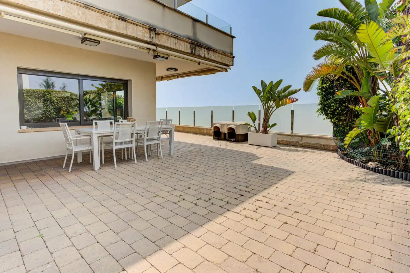 Terrasse von Haus oder Chalet zum Verkauf in Castelldefels mit Klimaanlage, Heizung und Privatgarten