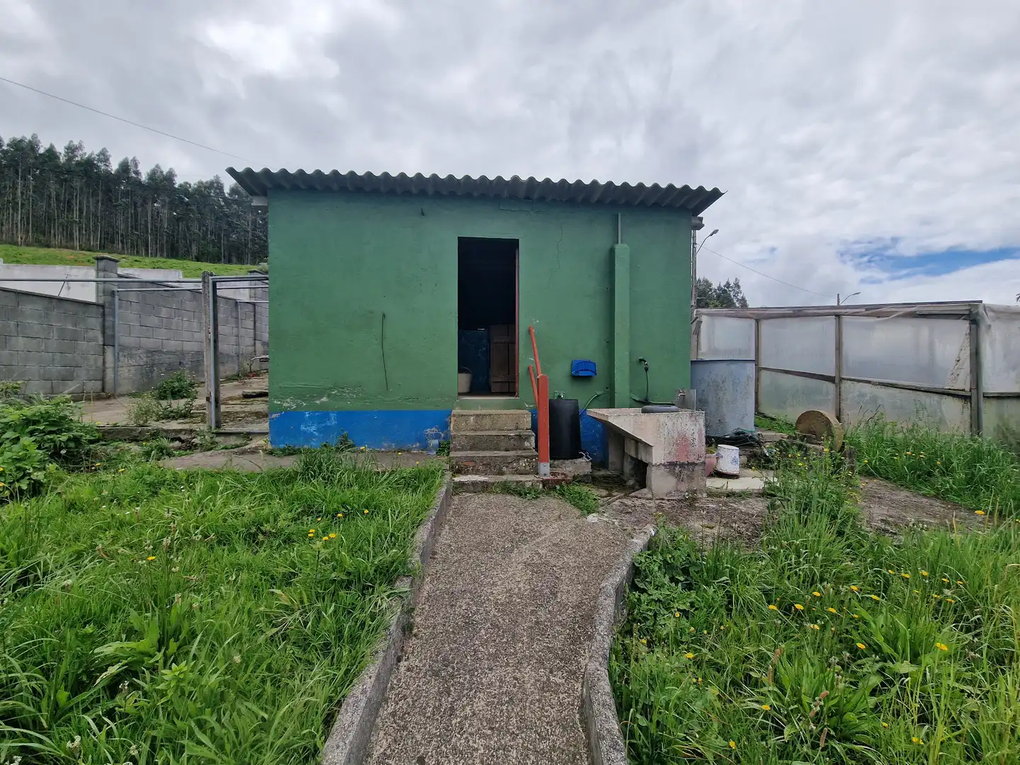 Vista exterior de Casa o chalet en venta en Valdoviño con Jardín privado y Terraza
