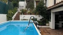 Swimming pool of House or chalet for sale in Mont-ras  with Air Conditioner, Heating and Terrace