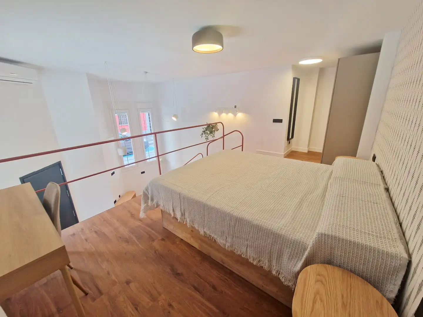 Bedroom of Apartments for rent in Málaga  with Air Conditioner and Heating