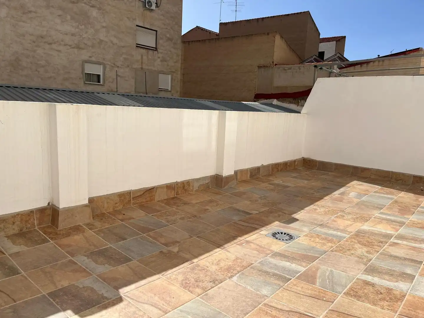 Terrace of Flat for rent in Almansa  with Heating, Terrace and Furnished
