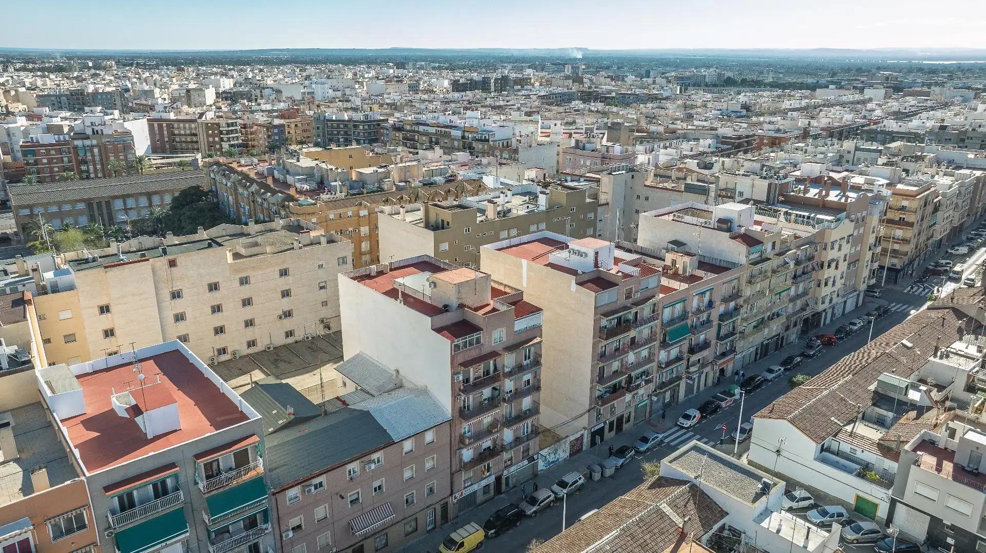 Vista exterior de Pis en venda en Elche / Elx amb Aire condicionat, Calefacció i Balcó
