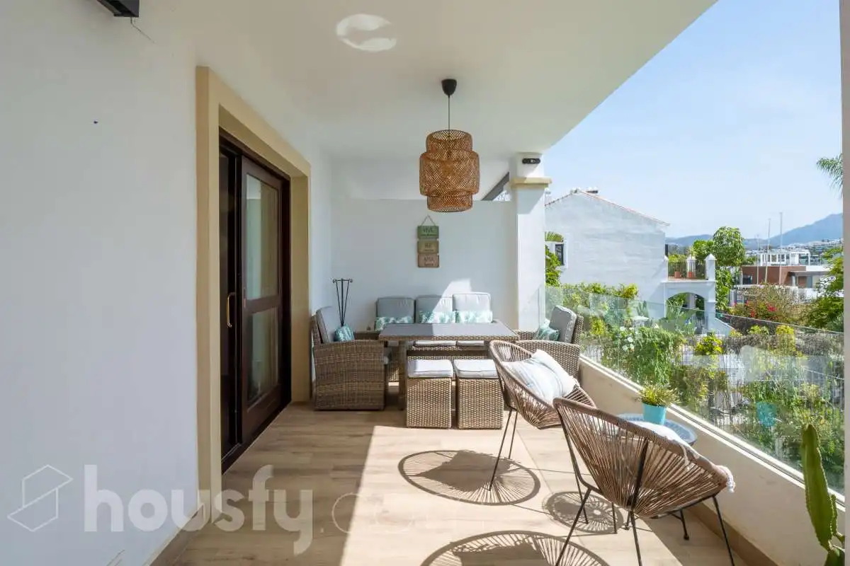 Terrace of Houses for sale in Estepona  with Air Conditioner, Heating and Private garden