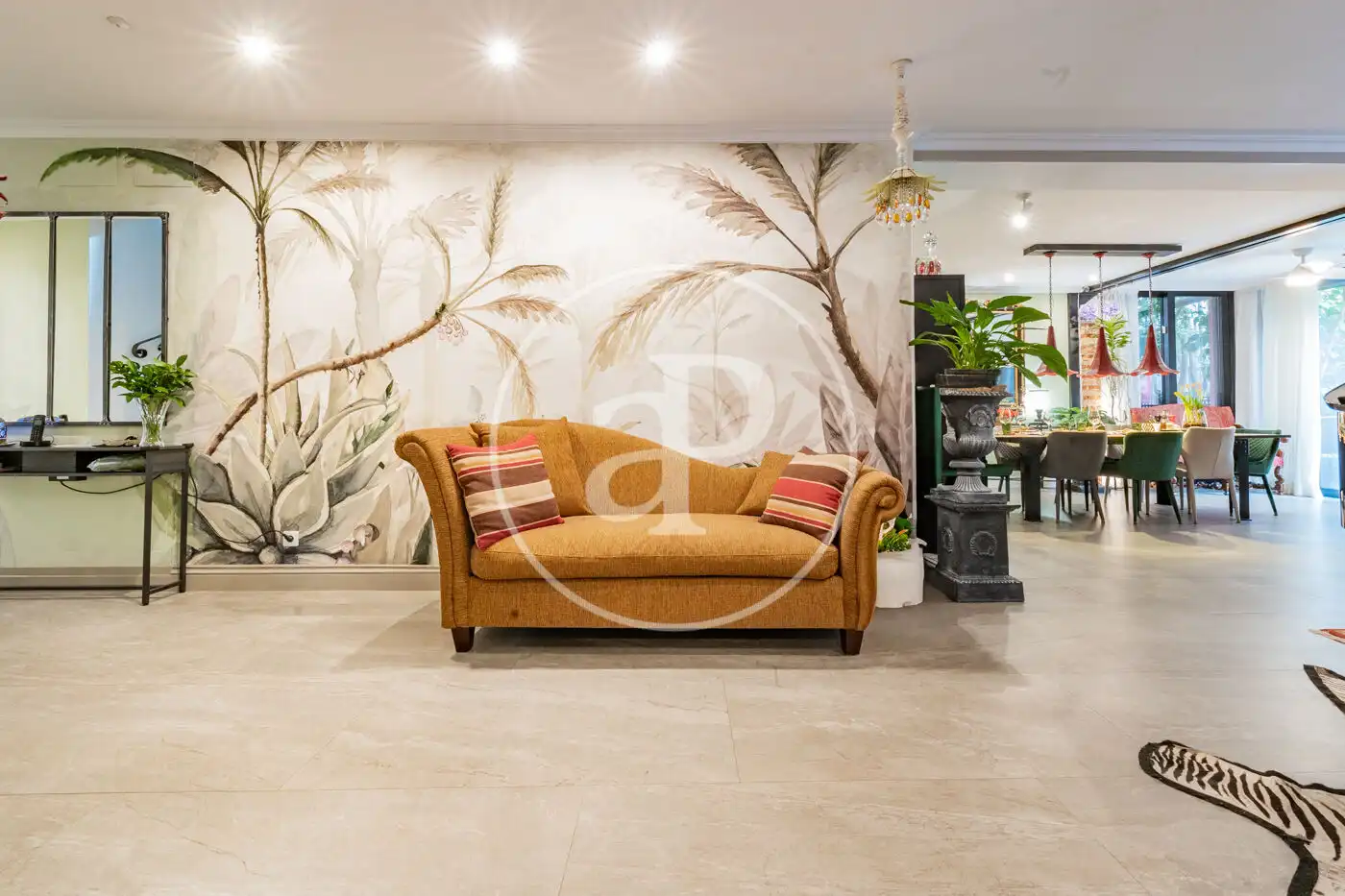 Wohnzimmer von Haus oder Chalet zum Verkauf in Madrid mit Klimaanlage, Heizung und Privatgarten